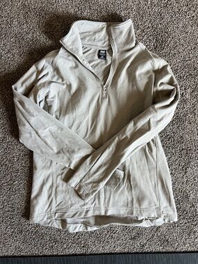 Helly Hansen Beige/Taupe Half-Zip Pullover